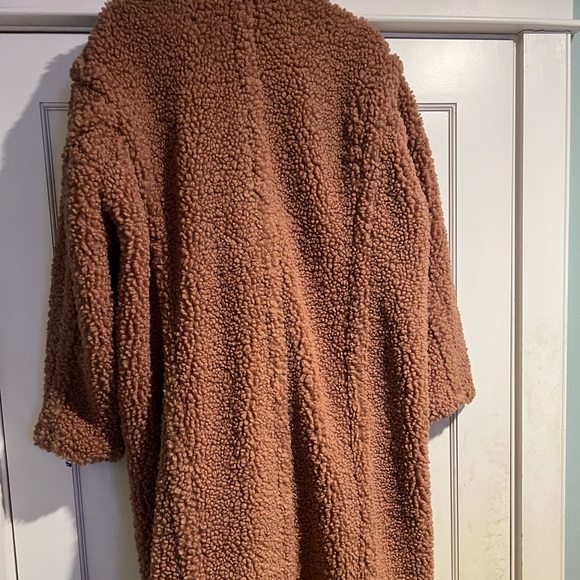 UGG Teddy Bear 🧸 Coat in Firewood. 🔥 🪵 XL Sold Out Color-way. - Picture 8 of 16